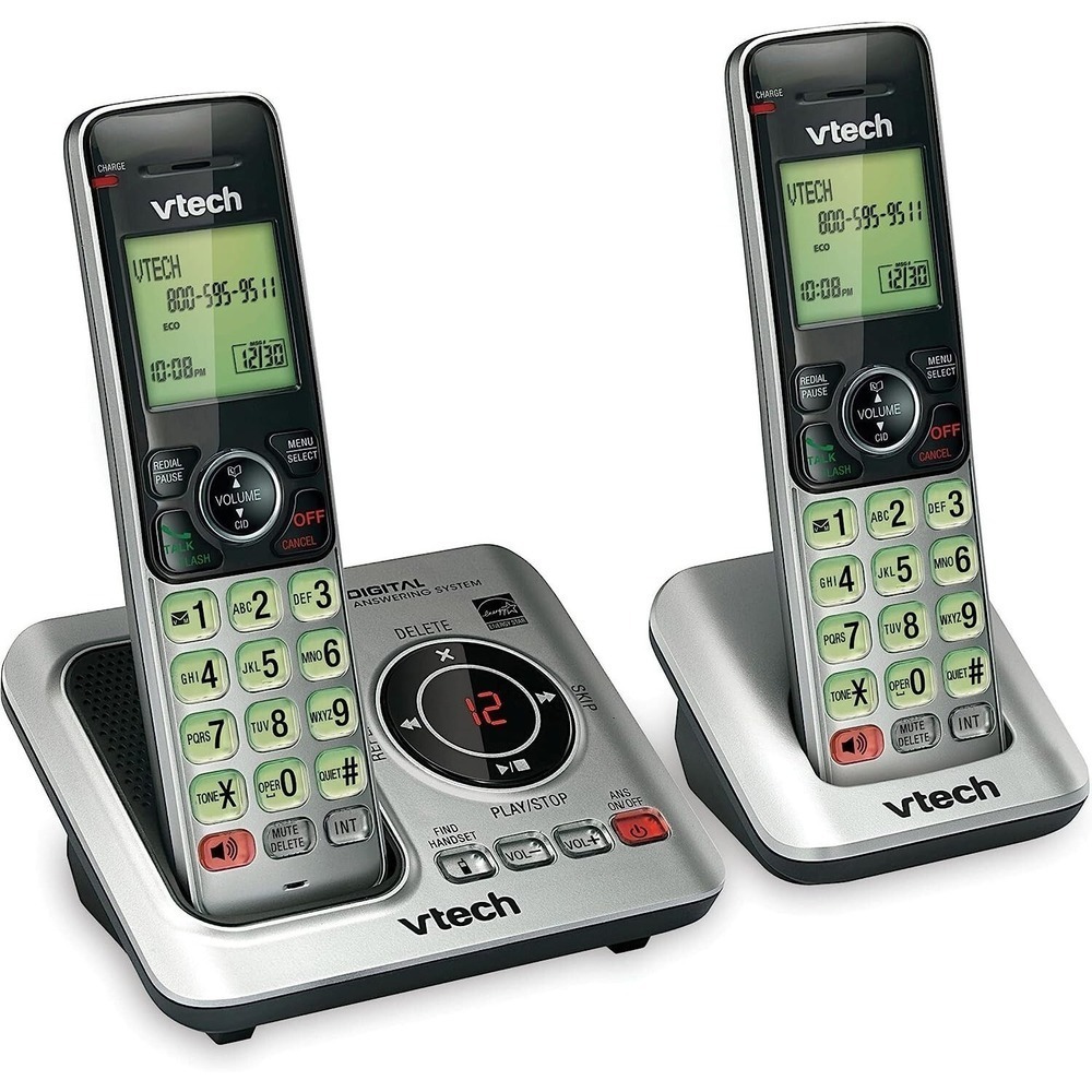 VTech CS6629-2 DECT 6.0 Expandable Cordless Phone